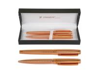 Opakowanie Długopis + ołówek aut. Andromeda BR miedziany