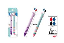 Opakowanie Długopis ścieralny dwukolor. jelonek i myszka 2szt