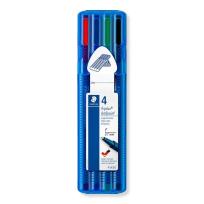 Opakowanie Długopis triplus ball F 4 kolory STAEDTLER