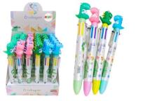Opakowanie Długopis wielokolorowy 6 kolorów Dinozaur (36szt)