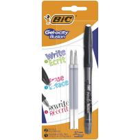 Opakowanie Długopis wymazywalny Gel-ocity illusion BIC czarny blister 1+2sztZT