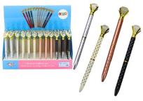 Opakowanie Długopis z diamentem w kropki 0,7mm nieb. (48szt)