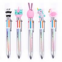 Opakowanie Długopis z figurką 6 kolorów KIDEA