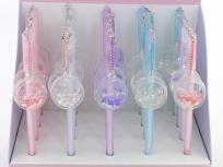 Opakowanie Długopis z zawieszką z brokatem (20szt)