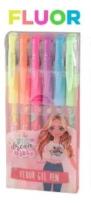 Opakowanie Długopis żelowy fluo 6 kolorów