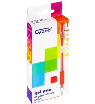 Opakowanie Długopis żelowy GR-101 czerwony (12szt)