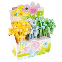 Opakowanie Długopis żelowy Silky Birds in Leaves (48szt)