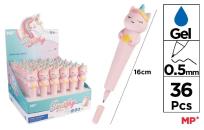 Opakowanie Długopis żelowy Squishy Jednorożec (36szt)