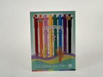 Opakowanie Długopisy żelowe 8szt kolorowe