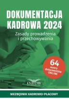 Okładka książki Dokumentacja Kadrowa 2024
