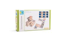 Opakowanie Domino drewniane Zwierzątka