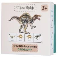 Opakowanie Domino dwustronne Dinozaury