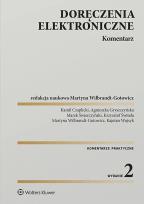 Okładka książki Doręczenia elektroniczne. Komentarz