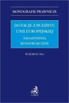 Okładka książki Dotacje z budżetu Unii Europejskiej