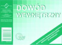 Opakowanie Dowód wewnętrzny N-3
