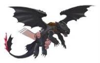 Opakowanie Dreamworks Dragons: Szczerbatek i Wybuch Plazmy