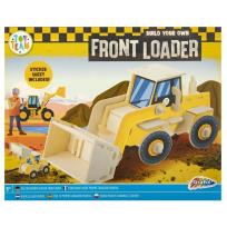 Opakowanie Drewniana konstrukcja pojazdu 3D Koparka