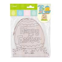 Opakowanie Drewniana ozdoba zrób to sam - jajko