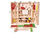 Opakowanie Drewniana skrzynia z narzędziami