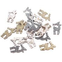 Opakowanie Drewniane jelonki samoprzylepne 2,1x3,8cm 18szt