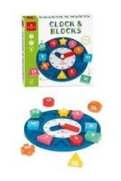 Opakowanie Drewniany zegar z sorterem