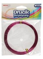 Opakowanie Druciki florystyczne 3mx2mm różowe