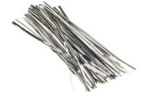 Opakowanie Druciki w plastiku srebrne 18cm 50szt