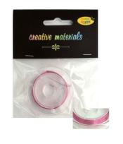 Opakowanie Drut miedziany 0.3mm 10 mb pink