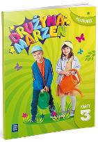 Okładka książki Drużyna marzeń Pięciolatek.Karty pracy cz.3 2022