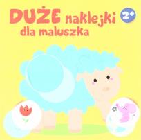 Okładka książki Duże naklejki dla maluszka 2+ - Owieczka
