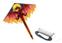 Opakowanie Duży latawiec Smok czerwony 170x130cm