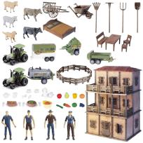 Opakowanie Duży zestaw farma z domkiem rolnika DIY