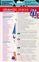 Opakowanie Dwustronna plansza/ściąga A4 J. ang. ciekawostki