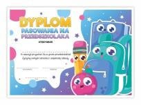 Opakowanie Dyplom A4 pasowania na Przedszkolaka 5szt