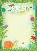 Opakowanie Dyplom dziecięcy A4/20ark. Łąka