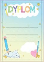 Opakowanie Dyplom dziecięcy A4/20ark. Magiczny ołówek