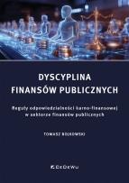 Okładka książki Dyscyplina finansów publicznych. Reguły odpowiedzi