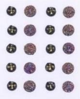 Opakowanie Dżety samoprzylepne 20szt