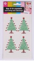 Opakowanie Dżety samoprzylepne Choinki 4szt