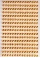 Opakowanie Dżety samoprzylepne złote 6mm 140szt