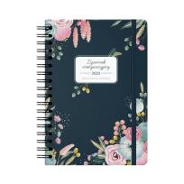 Opakowanie Dziennik motywacyjny 2023 Niebieski ciemny ALBI