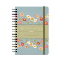 Opakowanie Dziennik motywacyjny 2024 A5 niebieski ALBI