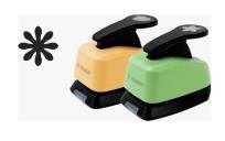 Opakowanie Dziurkacz ozdobny 16mm kwiatek MIX