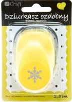 Opakowanie Dziurkacz ozdobny 2,5cm śnieżynka