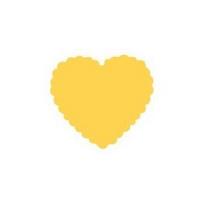 Opakowanie Dziurkacz ozdobny 3,7cm Serce falbanka