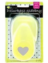 Opakowanie Dziurkacz ozdobny 5cm.serce 2 JCDZ-120-023