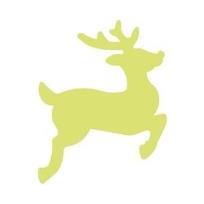 Opakowanie Dziurkacz ozdobny 7,5cm.renifer JCDZ-130-260