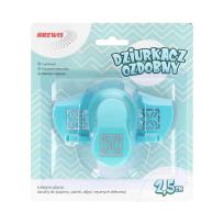 Opakowanie Dziurkacz ozdobny brzegowy - Rozeta 2,5cm