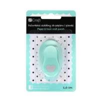 Opakowanie Dziurkacz ozdobny do papieru i pianki Serce 1,6cm mix