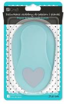 Opakowanie Dziurkacz ozdobny do papieru i pianki Serce 7,6cm